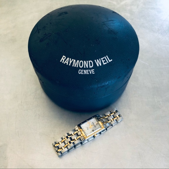 Raymond Weil 18K Gold Stainless Steel Tango Watches Mother of Pearl Ladies Watch - Picture 10 of 14